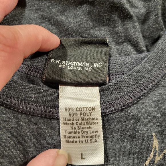 Harley Davidson Large Bling T-Shirt Joplin, MO Rhinestone Logo Cycle Connection - Picture 7 of 8